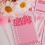Pink Gingham Self Care Notepad Gift Set, thumbnail 6 of 10