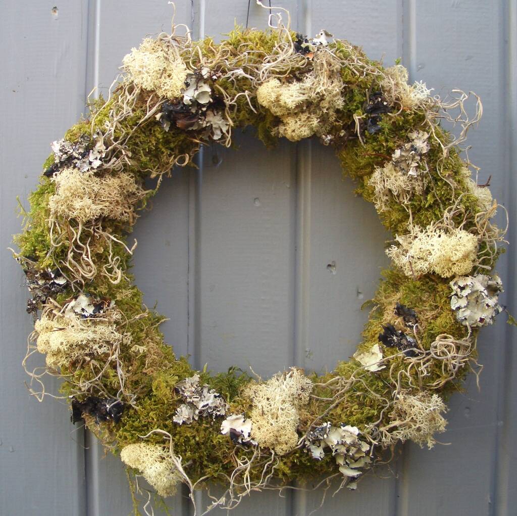 Four Moss Wreath For Home Decoration, 1 of 3