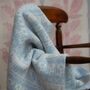 Cashmere Baby Blanket In Blue, thumbnail 7 of 7
