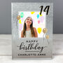 Personalised 18th Birthday Glitter Glass Photo Frame, thumbnail 7 of 8