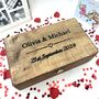 Personalised Couples Wooden Memory Box, thumbnail 11 of 11