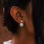 Aruna Sun Coin Drop Earrings, thumbnail 6 of 10