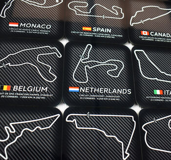 Belgium Circuit De Spa Francorchamps Circuit Coaster, 3 of 4