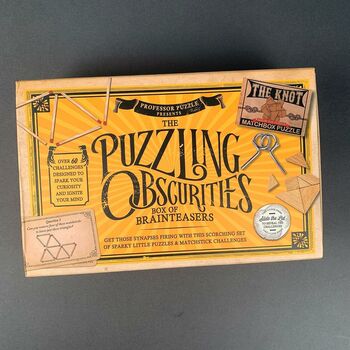 The Puzzling Obscurities Set Of Matchbox Puzzles, 6 of 7