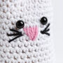 White Cat Easy Crochet Kit, thumbnail 2 of 10
