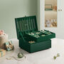 Two Layer Jewellery Box Organiser Tray Jewel Case, thumbnail 4 of 12