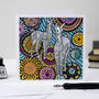 'Zentangle C' Mixed Pack Of Ten Greeting Cards, thumbnail 6 of 10