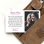 Personalised Wallet Metal Photo Card For Granny, thumbnail 2 of 7