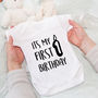 'It's My 1st Birthday' Baby Grow Vest / T Shirt, thumbnail 1 of 10