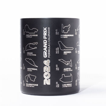 Formula One F1 2025 Calendar Track Steel Mug Gift, 2 of 7