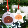 Cockapoo Christmas Dog Breec Decoration Personalised, thumbnail 9 of 9