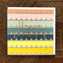 Gold Foiled Scallop Birthday Card, thumbnail 3 of 5