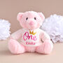 1st Birthday Pink Teddy Bear, thumbnail 1 of 3