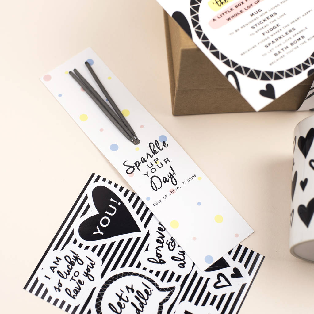 'i love you' love gifts 'someone special' love gift box by pop house