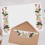 A4 Landscape Letter Writing Paper With Tropical Design, thumbnail 4 of 5