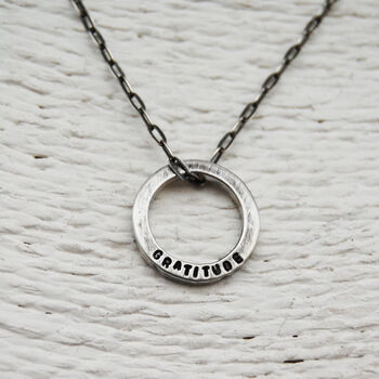 Men's Personalised Circle Pendant Necklace, 2 of 5