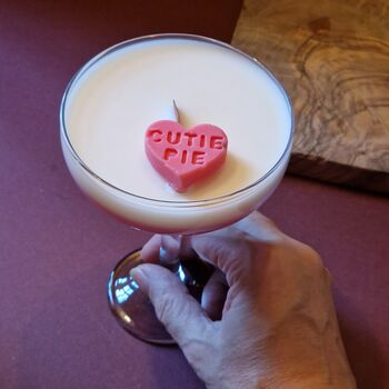 Personalised Valentines Day Heart Scented Candle Gift, 5 of 5