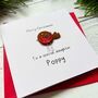 Little Robin Personalised Christmas Card, thumbnail 2 of 4