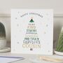 Personalised Cousin Christmas Card For Her Or Him, thumbnail 1 of 7