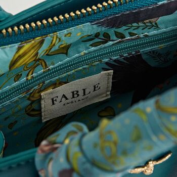 Into The Woods Teal Tote, 4 of 5