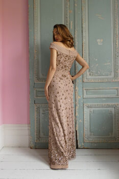 Kehlani Embellished Off The Shoulder Dress, 2 of 8
