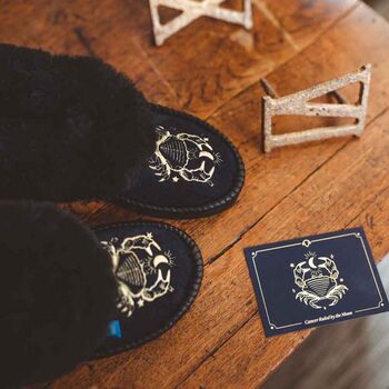 The Zodiac Collection | Sheepskin Slippers, 6 of 12