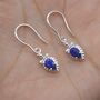 Lapis Lazuli Earrings: December Birthstone Jewelry, thumbnail 3 of 6