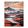 Cairngorms Loch Lee October Scotland Wall Art Print, thumbnail 6 of 6