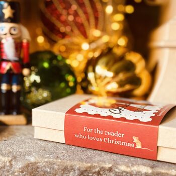 The Little Christmas Bookshelf Luxury Wax Melt Gift Box, 3 of 9