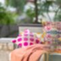 Puglia Cotton And Linen Modern, Double Sided Blanket Terracotta, thumbnail 3 of 12