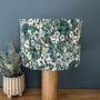 Ennerdale Teal Floral Drum Lampshades, thumbnail 8 of 9