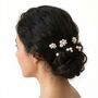 Set Of Seven Pearl Hair Pins, thumbnail 2 of 2