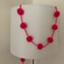 Pink Pompom Bunting For Valentine's, thumbnail 2 of 3
