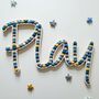 ‘Play’ Sign Plywood And Wool Decoration, thumbnail 4 of 8
