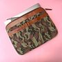Personalised Camo Laptop Travel Pouch, thumbnail 4 of 5