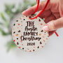 Personalised Family Christmas Tree Decoration, thumbnail 2 of 3