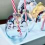 Personalised Bauble Theme Drinking Glass, thumbnail 10 of 11