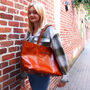 Equestrian Leather Tote Bag, thumbnail 7 of 10