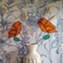 California Poppy Stained Glass Flowers, thumbnail 3 of 6