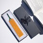 Hand Crafted Italian Leather Bookmark, thumbnail 3 of 5