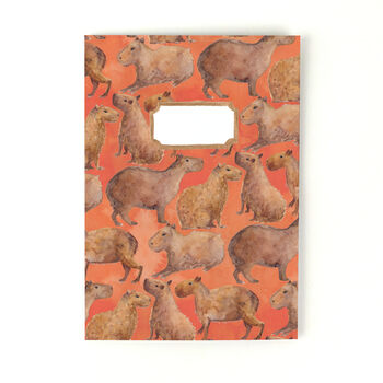 Chill Of Capybaras Print Lined Journal, 3 of 8