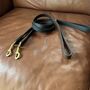 Handmade Buffalo Leather Dog Lead In Two Colours, thumbnail 5 of 6