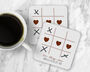 Personalised 'Love Always Wins' Valentines Coaster, thumbnail 1 of 2