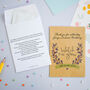 10 Personalised Lavender Seed Christening Favours, thumbnail 3 of 4