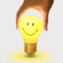 Cordless Smiley® Edison Lightbulb, thumbnail 4 of 4