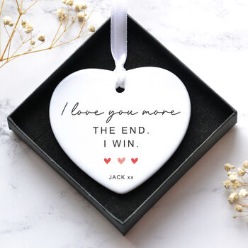 Personalised I Love You More Valentine's Day Gift Idea For Her, 2 of 2