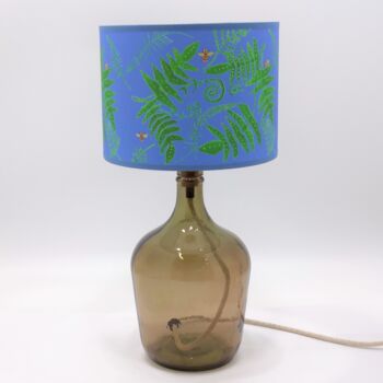Recycled Glass Bottle Lamp | 36cm | Seven Colours, 9 of 12