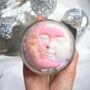 Handmade Bespoke Luxury Whipped Wax Pink Xmas Candle, thumbnail 11 of 11