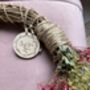 Handcrafted Artisan Woodland Dried Flower Wreath, thumbnail 3 of 6