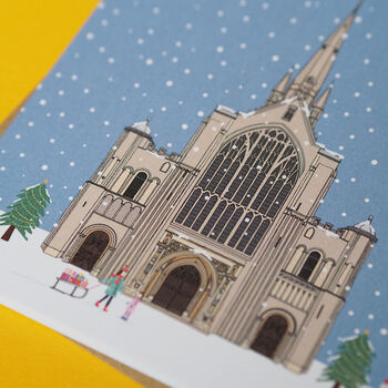 Norwich Cathedral Christmas Card, 2 of 2